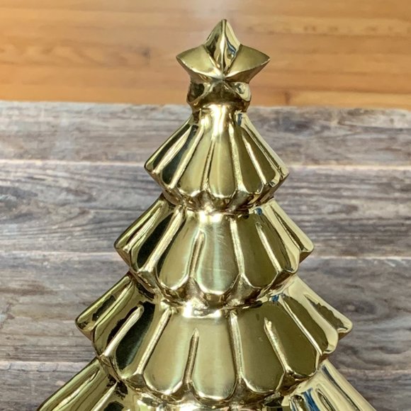 Gold-tone Christmas Tree Stocking Holder - Picture 12 of 16